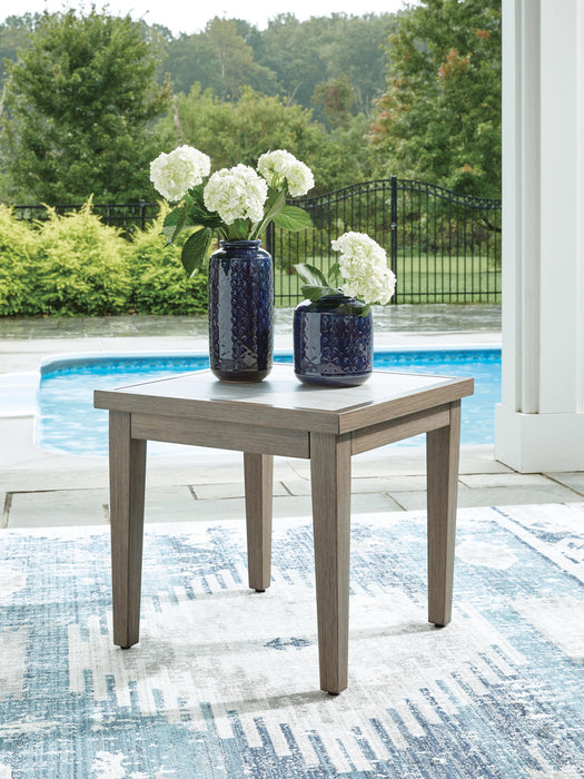 Rainier Ranch - Square End Table - Brown / Beige Signature Design by Ashley®