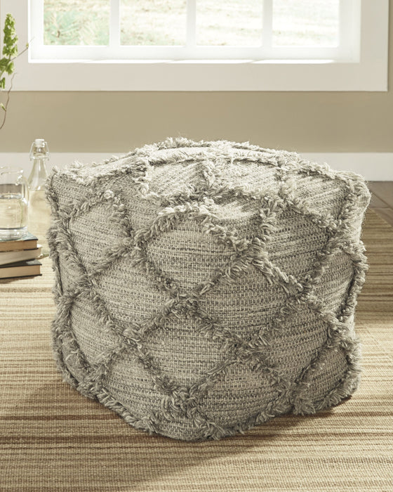 Adelphie - Gray - Pouf