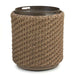 Alabaster - Round End Table - Beige Signature Design by Ashley®