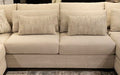 Mandi Point - Armless Loveseat - Marble Benchcraft®