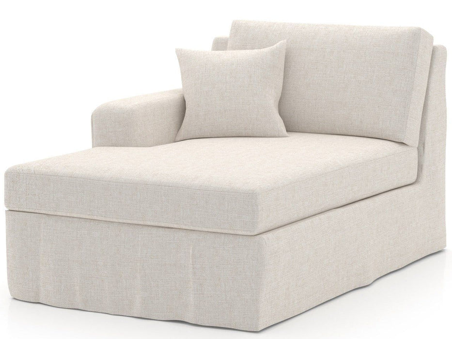 Ryman - Slipcover Chaise LAF, Special Order - Beige Universal Furniture