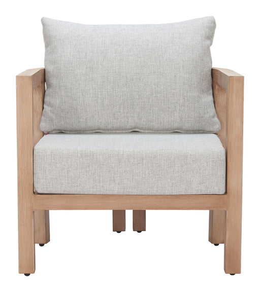 Leto - Outdoor Armchair - Gray Zuo Modern
