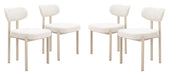 Aurea - Dining Chair (Set of 4) - Light Gray Zuo Modern