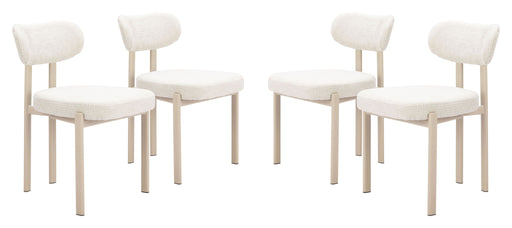Aurea - Dining Chair (Set of 4) - Light Gray Zuo Modern