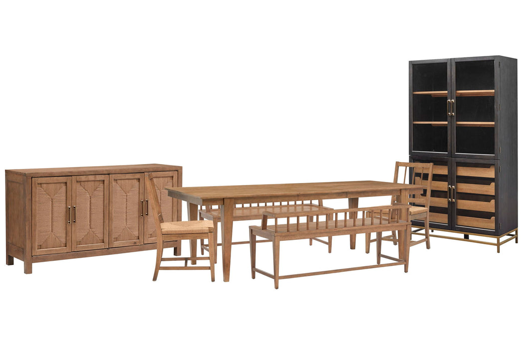 Lindon - Extendable Rectangular Dining Table Set Magnussen Furniture