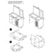 Kerr - 2 Drawer Makeup Vanity Table With Mirror And Stool Furniture Max
