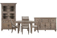 Lancaster - Extendable Round Dining Table Set Magnussen Furniture