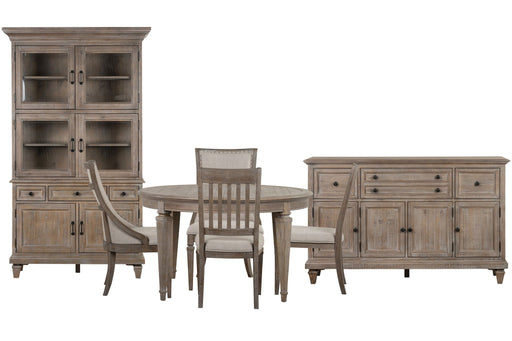 Lancaster - Extendable Round Dining Table Set Magnussen Furniture