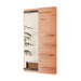 Wall Mounted Full Length Mirror With Shelf And Hook Daily Nest