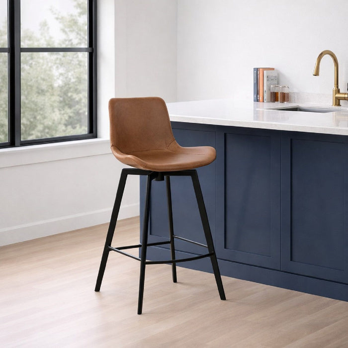 Swivel Counter Stool - Brown New Ridge Home