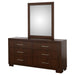 Polk - 6 Drawer Dresser With Mirror Furniture Max