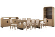 Tristan - Extendable Trestle Dining Table Set Magnussen Furniture