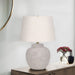 Lighting, Table Lamp, Concrete, Modern - Cream 8th Street
