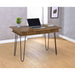 Writing Desk With 4 Hidden Storages - Brown Furniture Max