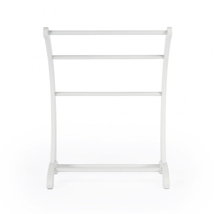 Blanket Stand - Glossy White