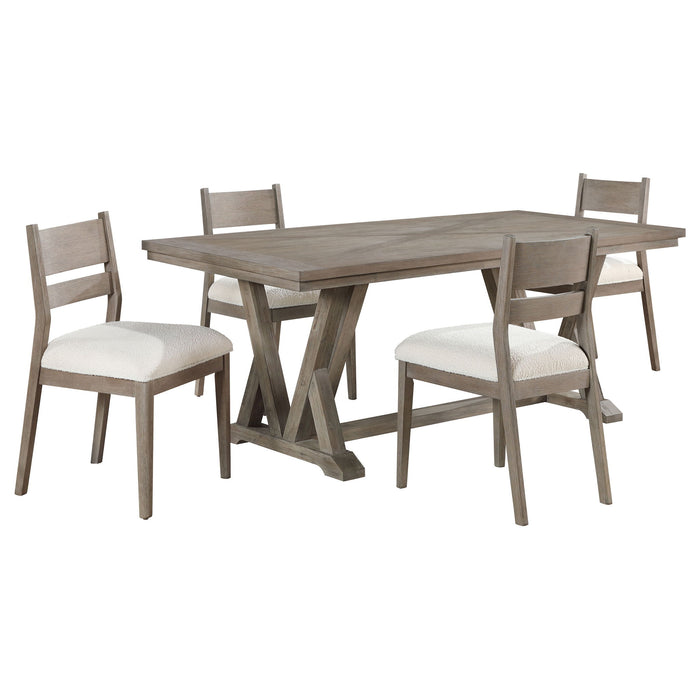 Ruston - Rectangular Dining Table Set Furniture Max