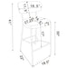 Joy - Stool (Set of 2) Furniture Max