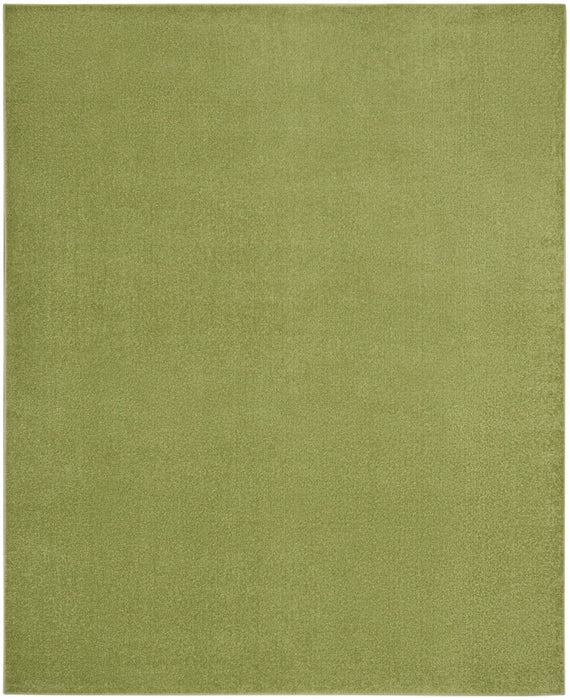 7' X 10' Non Skid Indoor / Outdoor Area Rug - Green