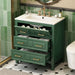 Retro Bathroom Vanity With Sink Combo, Free Standing Single Set With 3 Drawers Hearth and Haven