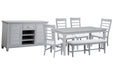 Charleston - Extendable Rectangular Dining Table Set Magnussen Furniture