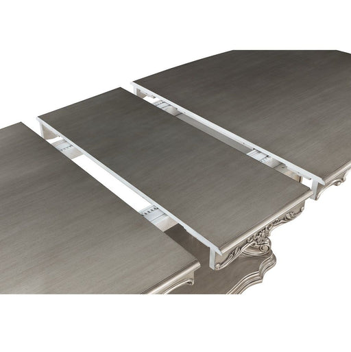Ariadne - Dining Table With Pedestal - Antique Platinum ACME