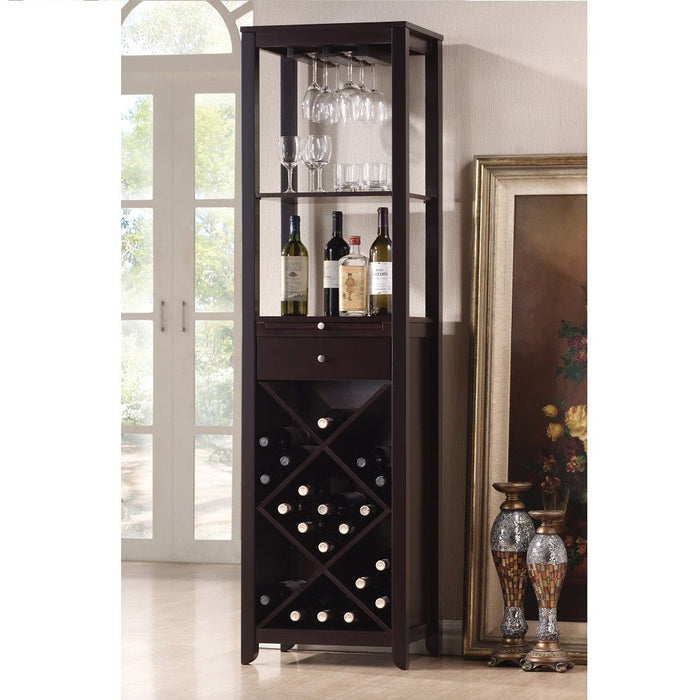 Casey - Wine Cabinet - Wenge ACME