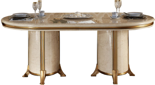 Melodia - Dining Table - Beige / Gold Arredoclassic Italy