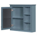Bathroom Vanity With Medicine Cabinet, Royal Mirror Cabinet, Modern Bathroom Storage Cabinet With 2 Soft Closing Doors And 4 Drawers Hearth and Haven