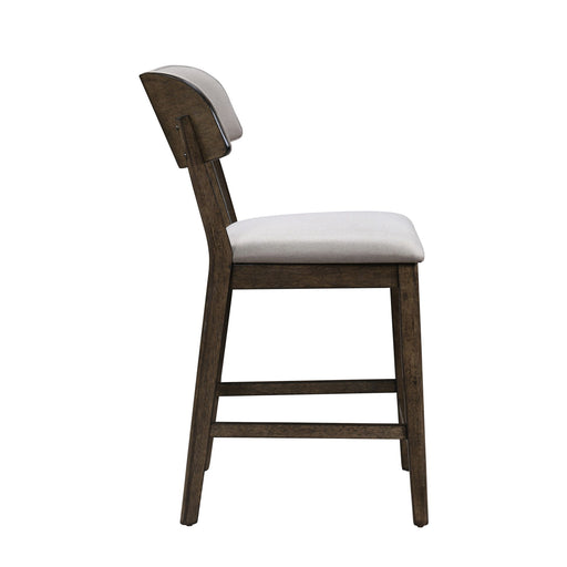 Rex - Open Back Counter Chair (Set of 2) - Brown New Classic