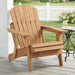 Oversize Outdoor Folding Adirondack Chair, Patio Chair For Garden Home Essentials