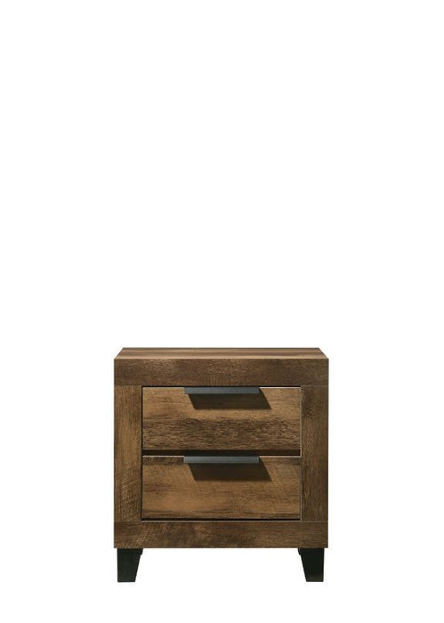 Morales - Nightstand - Rustic Oak ACME