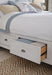 Heron Cove - Complete Panel Bed With Storage Rails Magnussen Furniture