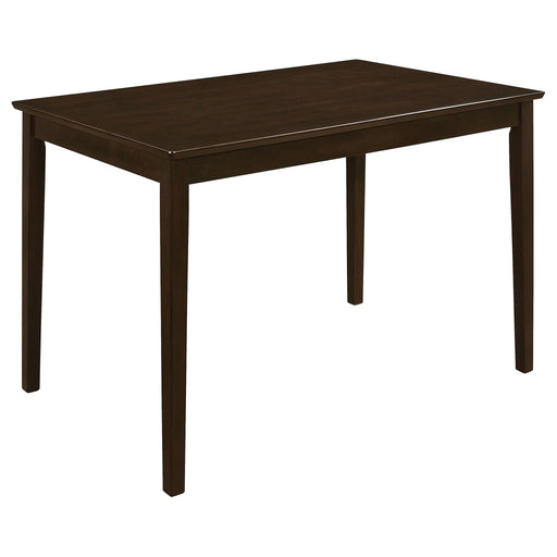 Arvin - 5 Piece Dining Set With Rectangular Table And Bench With Seats - Cappuccino Furniture Max