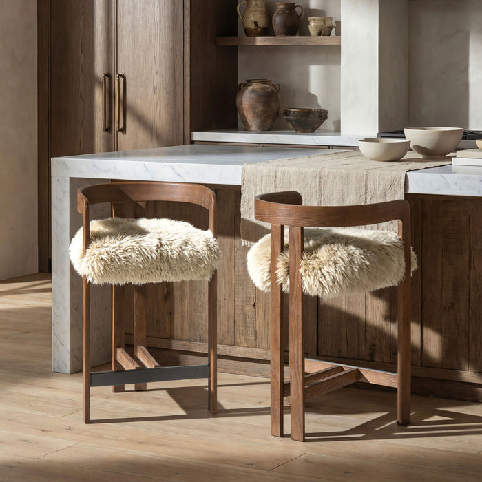 Millwick - Low Back Counter Stool Jennifer Taylor Home