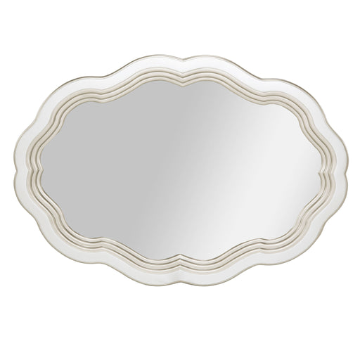 London Place - Wall Mirror - Creamy Pearl Michael Amini
