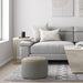 Serena - Handcrafted Round Braided Pouf Simpli-Home