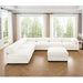 Modern Modular Sectional Sofa With Storag, Contemporary Cylindrical Design Home Essentials