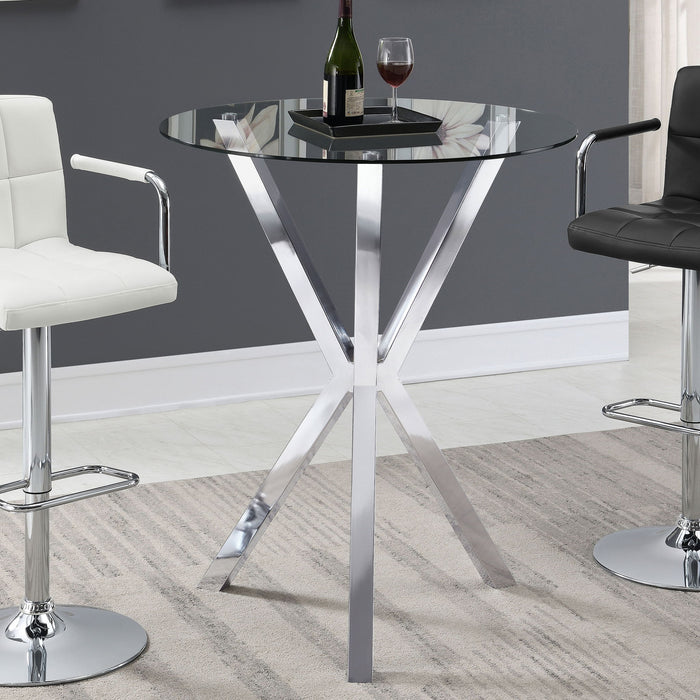 Fraser - Bar Table - Chrome Furniture Max