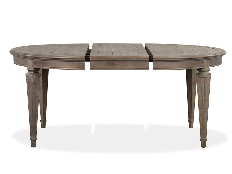 Lancaster - Round Dining Table - Dovetail Gray Magnussen Furniture
