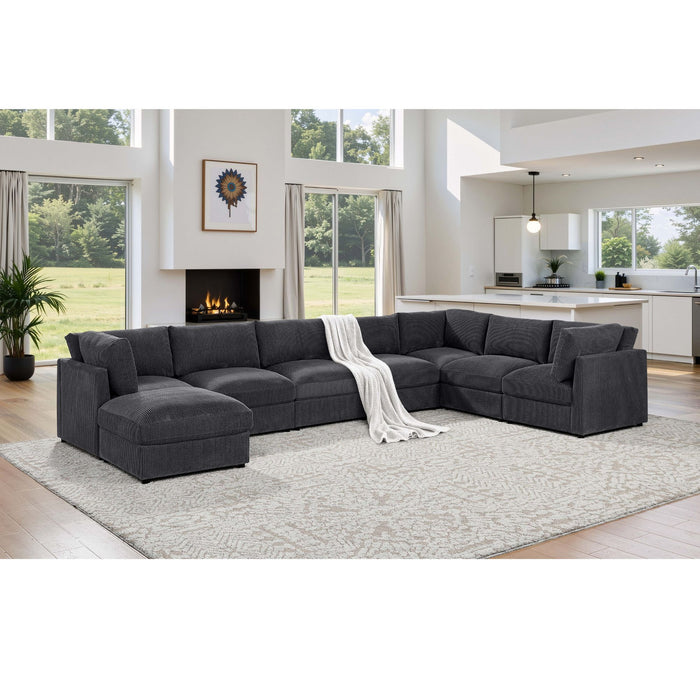 Modern Reversible Modular Sectional Home Essentials