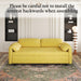Sofa, Dual Purpose Lounge With Retractable Queen Size Bed Home Essentials