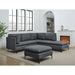 Upholstered Modular Sectional & Tall Legs Home Essentials