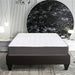 8" Pocket Spring Hybrid Bed In A Box Mattress, Soft Gel Memory Foam - Gray / White - Full Daily Nest