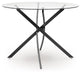 Pharwynn - 5 Pc. - Dining Room Table, 4 Side Chair - Black Signature Design by Ashley®
