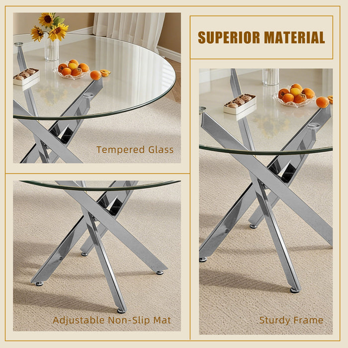 Modern Round Table For Dining Room Home Essentials