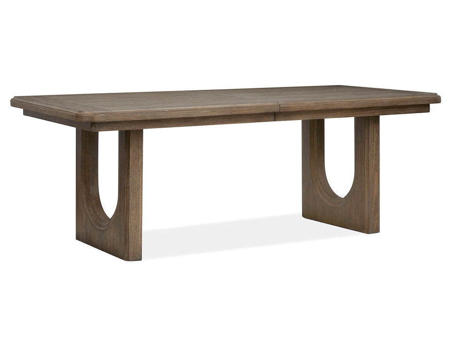 Westbourne - Extendable Trestle Dining Table - Dark Umber Magnussen Furniture