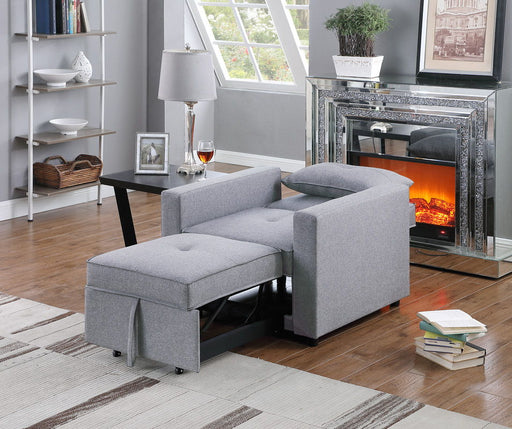 Zoey - Convertible Sleeper Chair With Side Pocket Lilola Home
