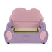 Cute Cloud Shape Bed With Guardrails Cartoon Design, Storage Pocket Home Essentials