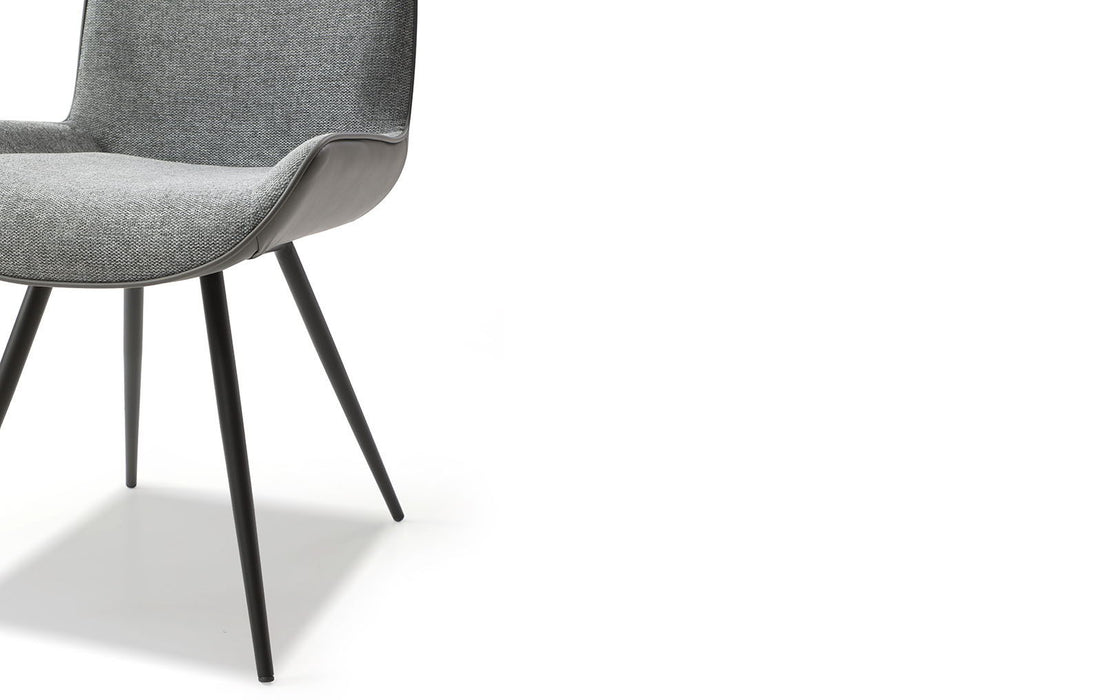 79 - Fabric Chair - Gray Extravaganza Collection