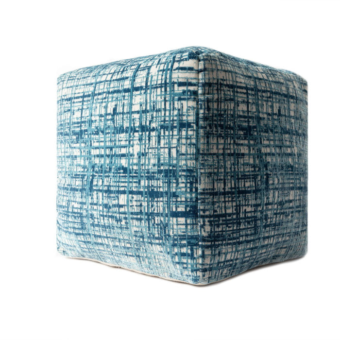 Blend Ottoman Polyester - Blue